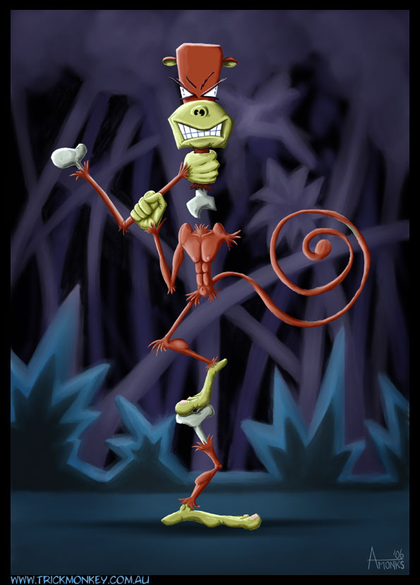 Trick Monkey: Tattoo Queen Trick Monkey: Tattoo Queen